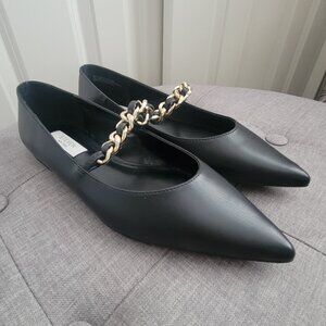 Steven Milla Pointed Toe Flats - Size 8